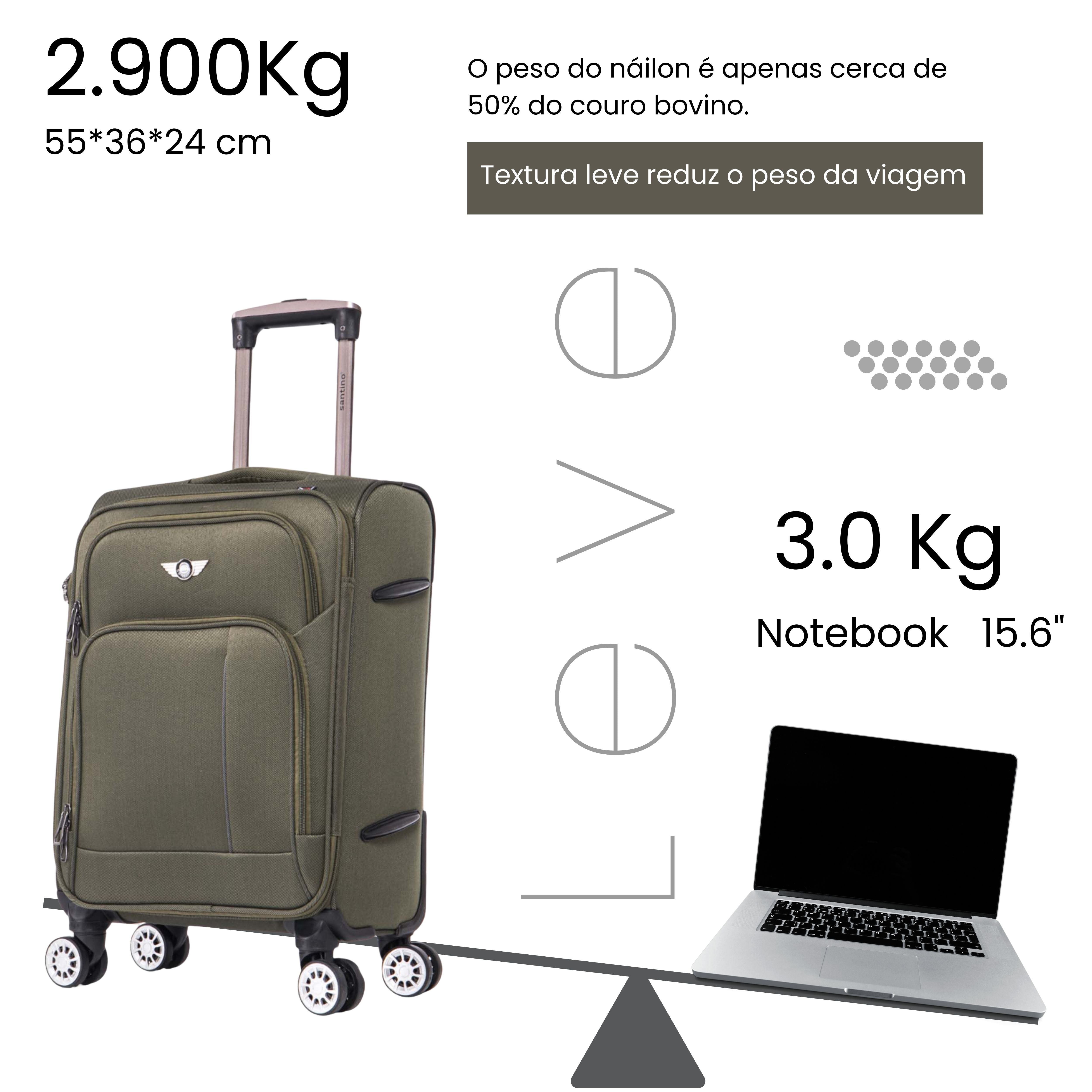 Little Havana Super Light 360° Santino Carry-On Suitcase - ALKV501P