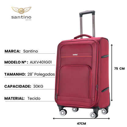 Hanoi Super Light Santino G Travel Suitcase - ALKV401G