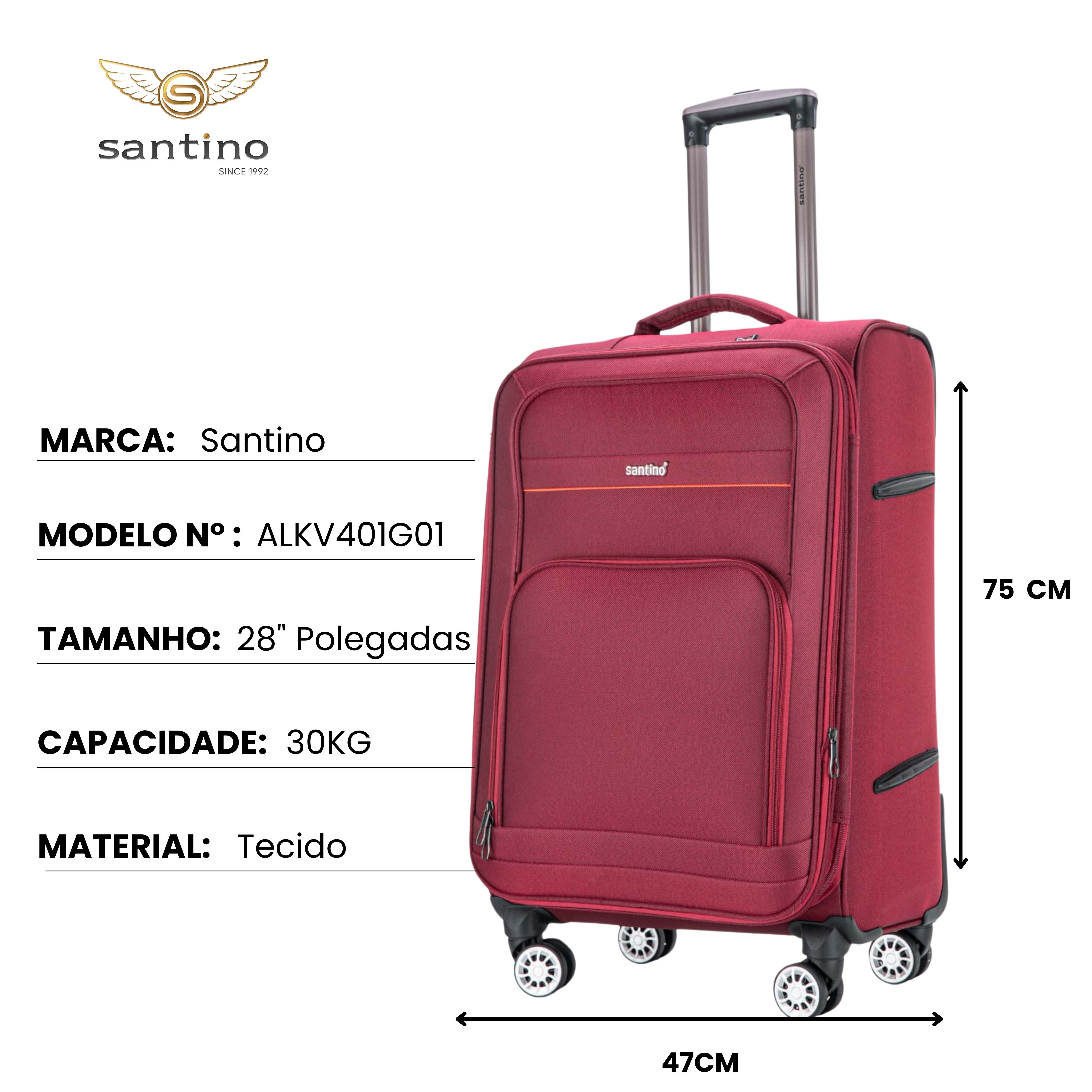 Hanoi Super Light Santino G Travel Suitcase - ALKV401G