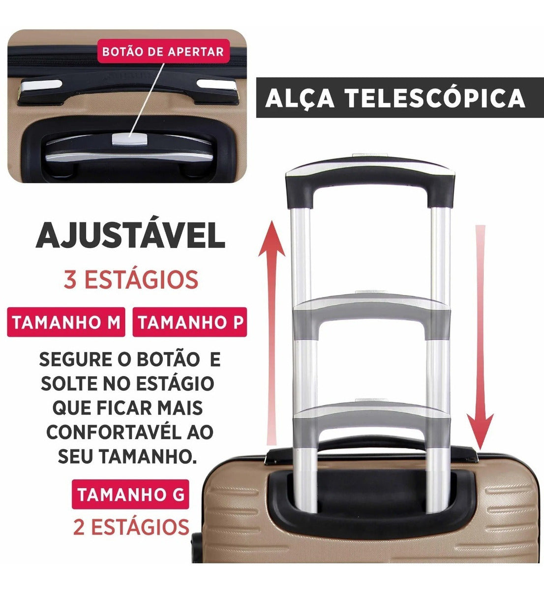 Santino Geometric Rigid 360° Suitcase - ASAV7003M