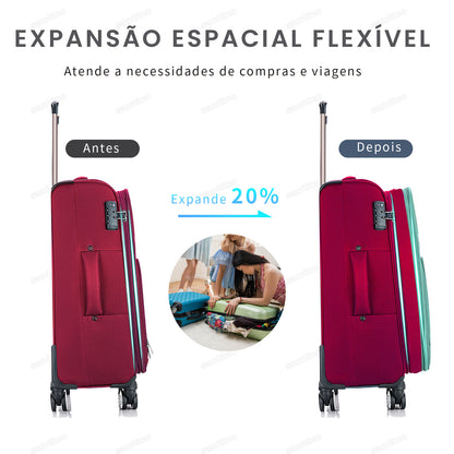 Santino M Super Light Hanoi Travel Bag - ALKV401M