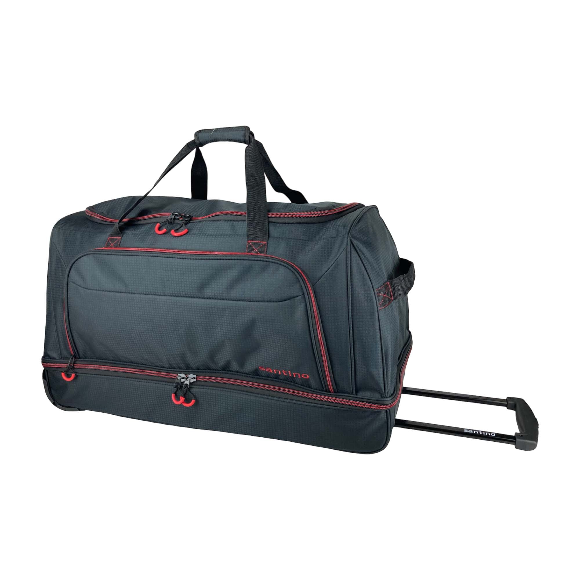 Mallorca Polyester Santino Travel Bag Black - ZHS1U01