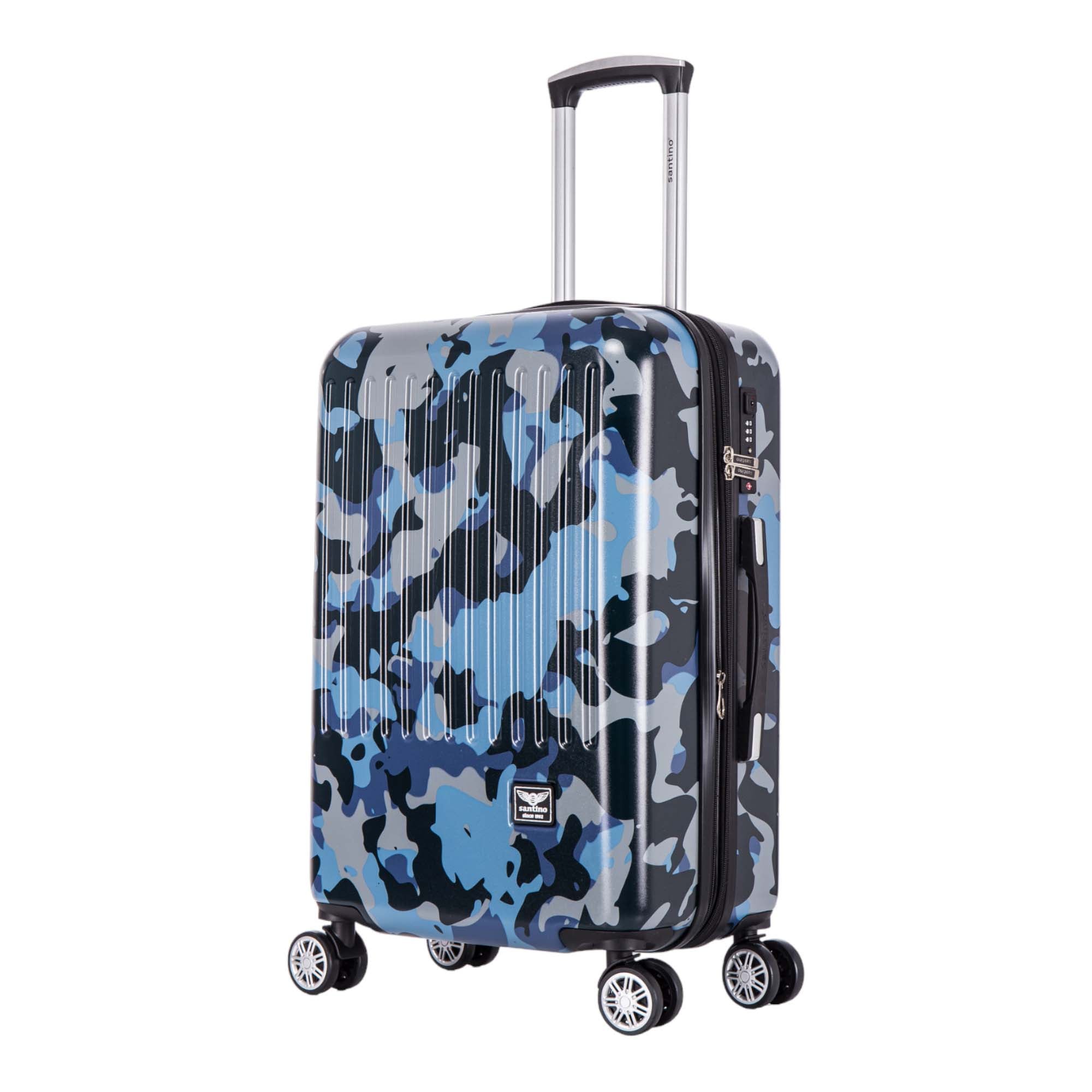 Santino M 360° Camouflage Hardside Travel Suitcase - AHSV220M