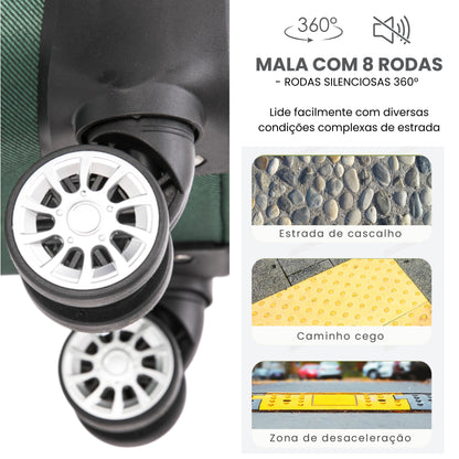 Hanoi Super Light Santino G Travel Suitcase - ALKV401G