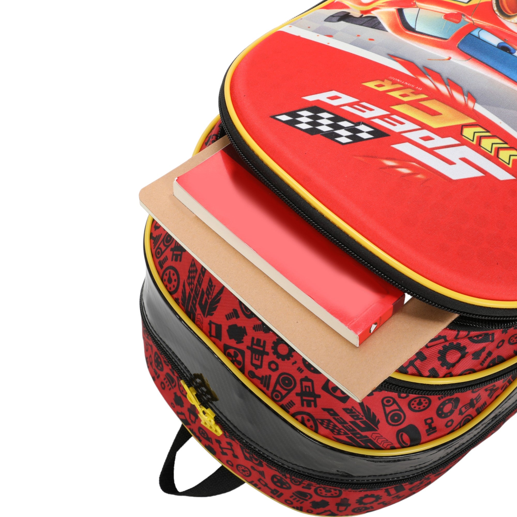 Speed ​​Car Champion by Santino Polyester Backpack SCM10U Red