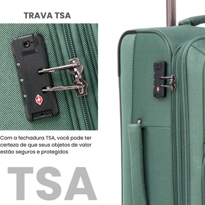 Santino M Super Light Hanoi Travel Bag - ALKV401M
