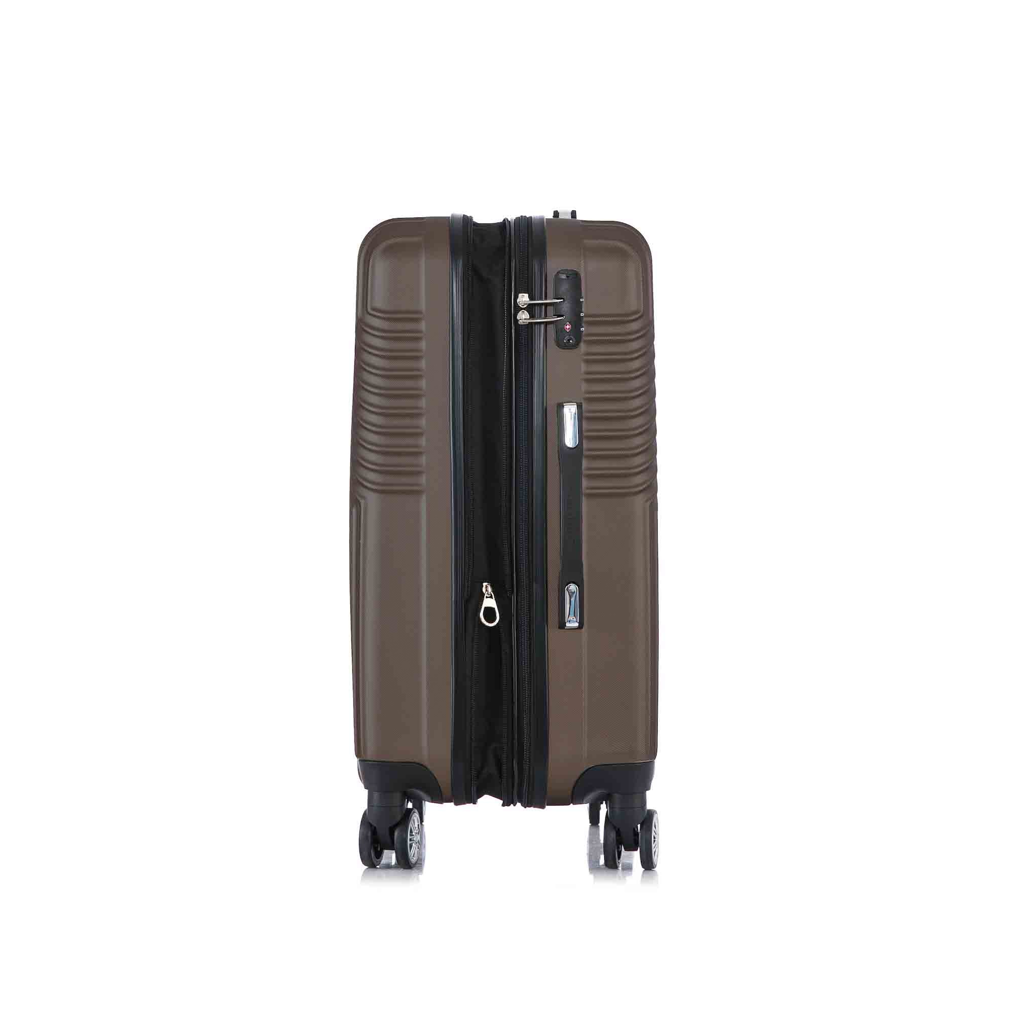 Santino Geometric 3-Piece Rigid 360° Luggage Set - SAV7003J
