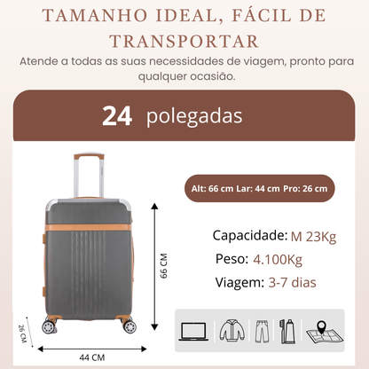 Athena 360° Santino M Rigid Suitcase - ABGV182M