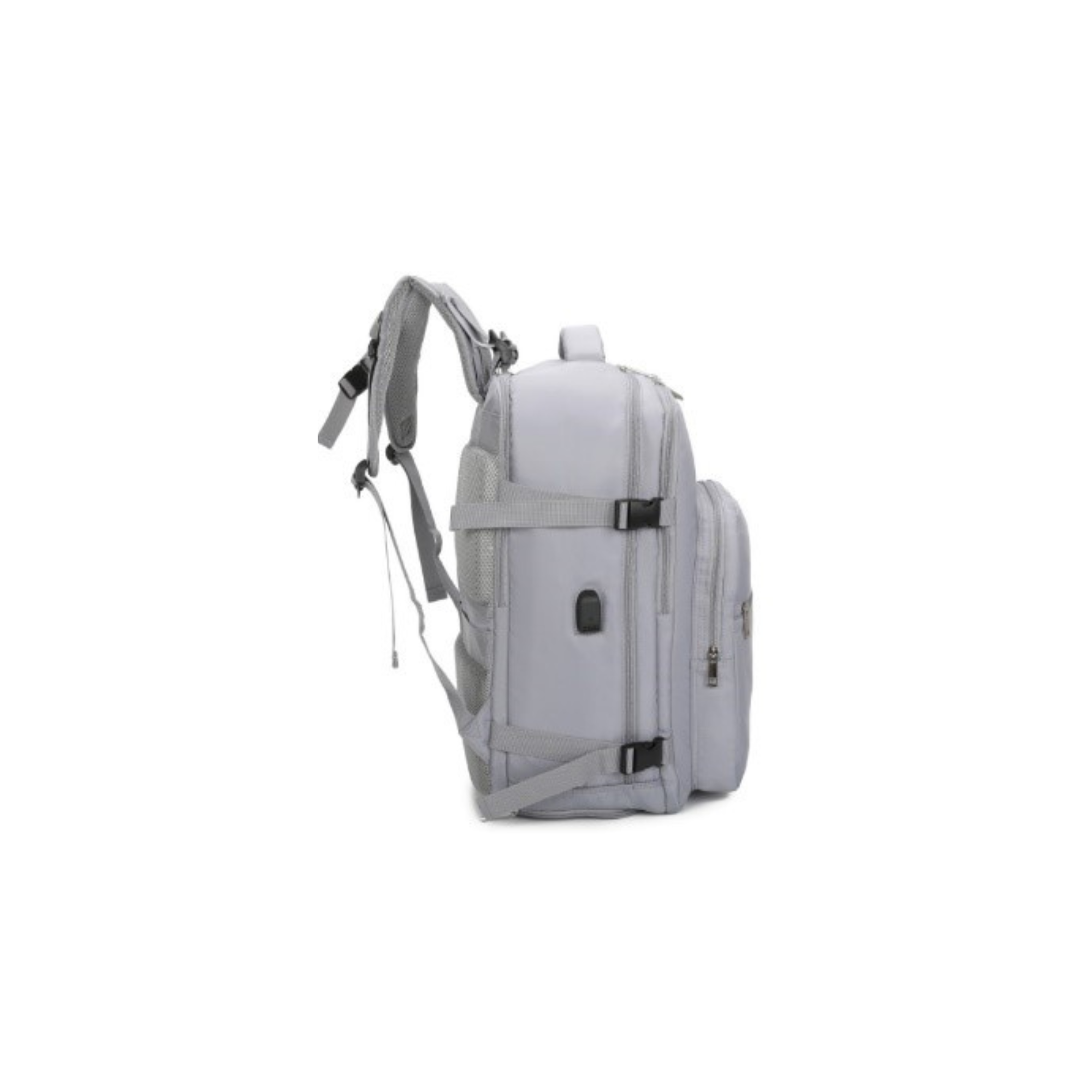 Oslo Pol Santino Laptop Backpack - SAN405U Grey