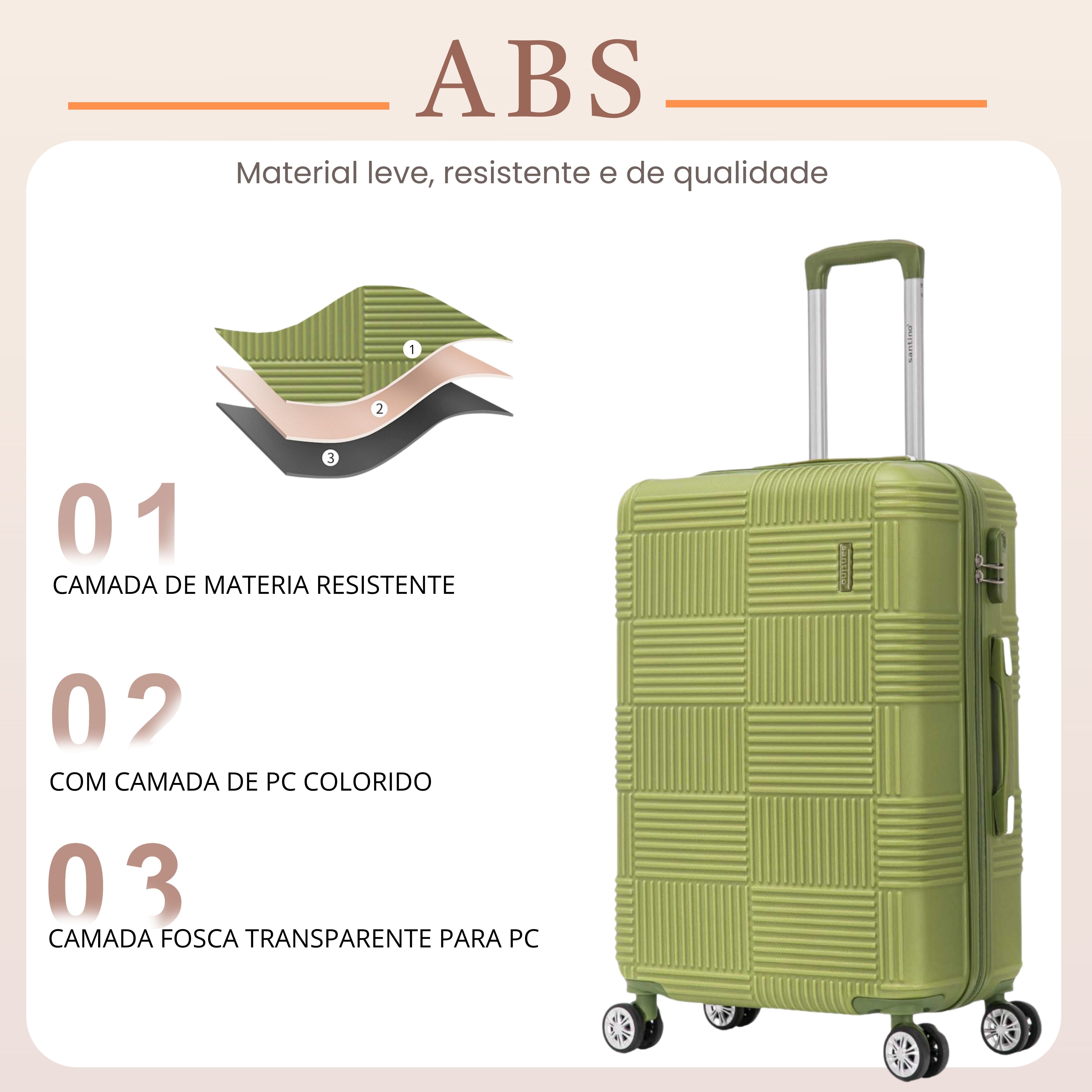 Santino G 360° Ocean Drive Hardside Suitcase - MZV503G