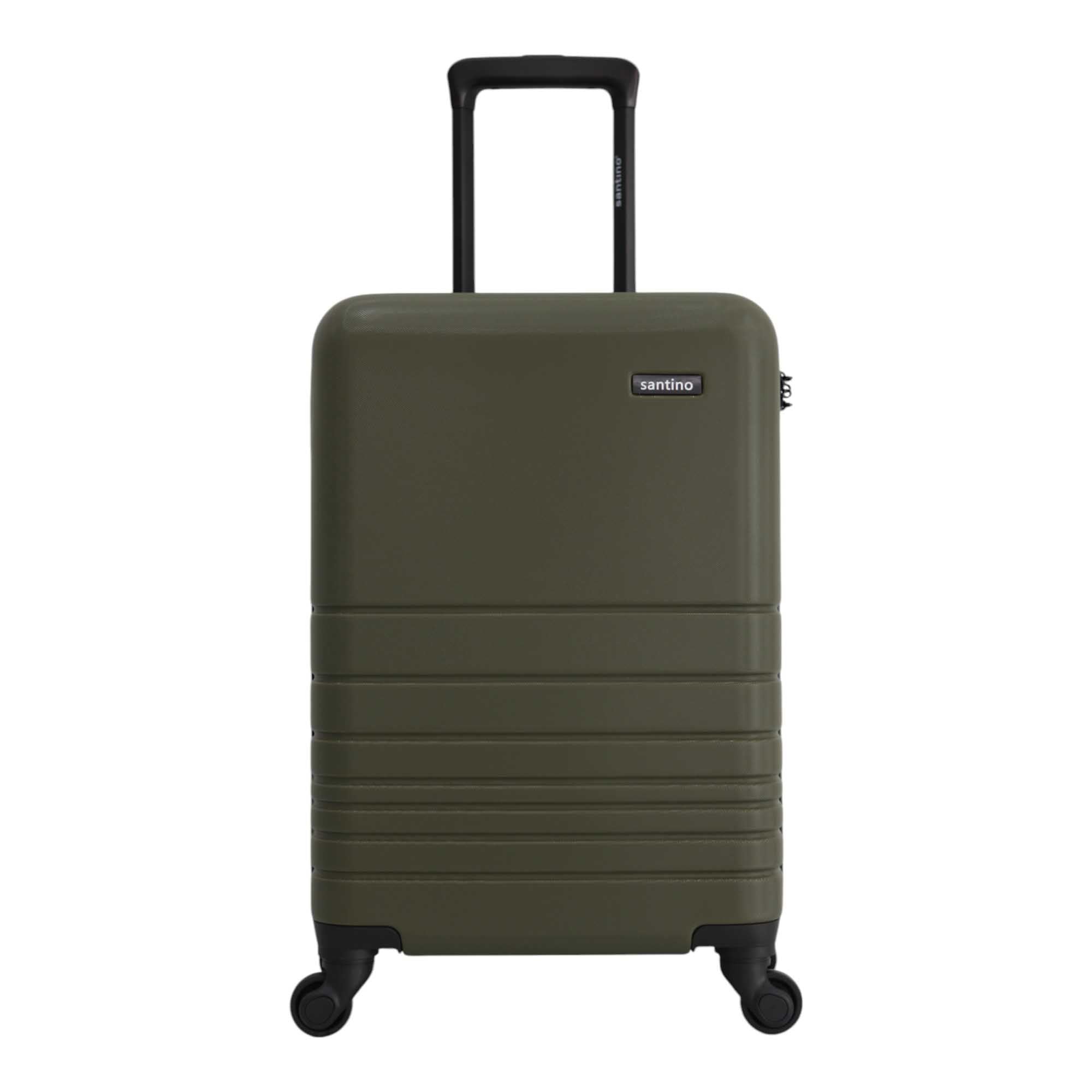 Zeus 3-Piece Rigid Suitcase Set Moss Green SDV701J