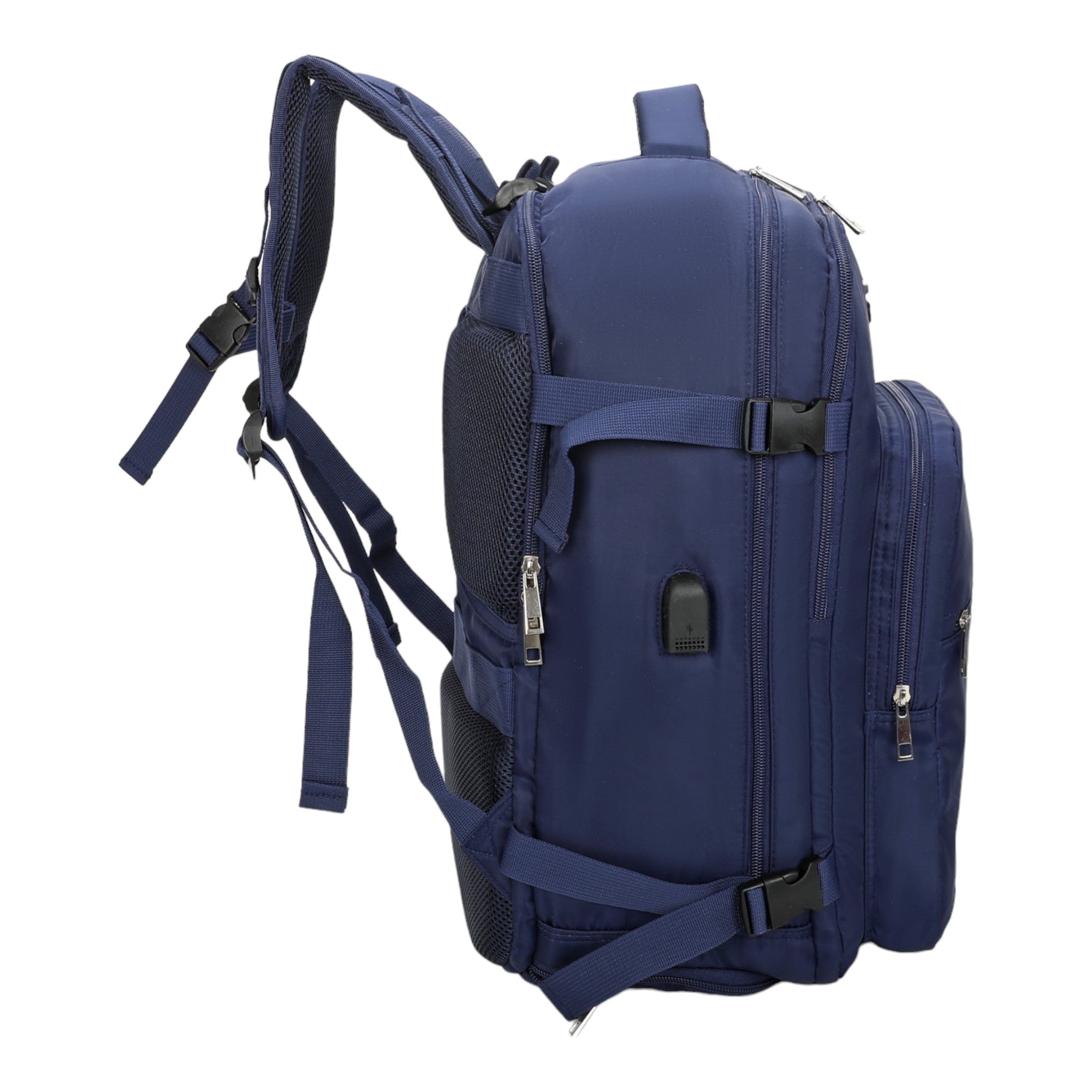 Oslo Pol Santino Laptop Backpack - SAN405U Navy Blue