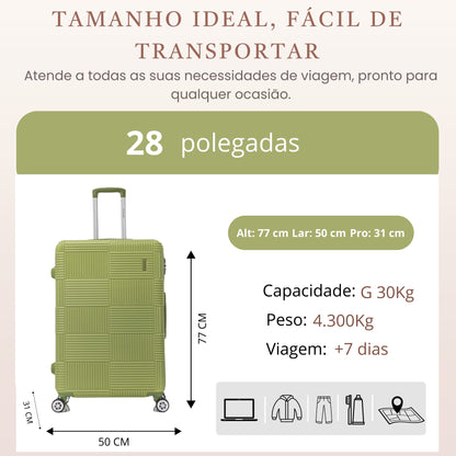 Santino G 360° Ocean Drive Hardside Suitcase - MZV503G