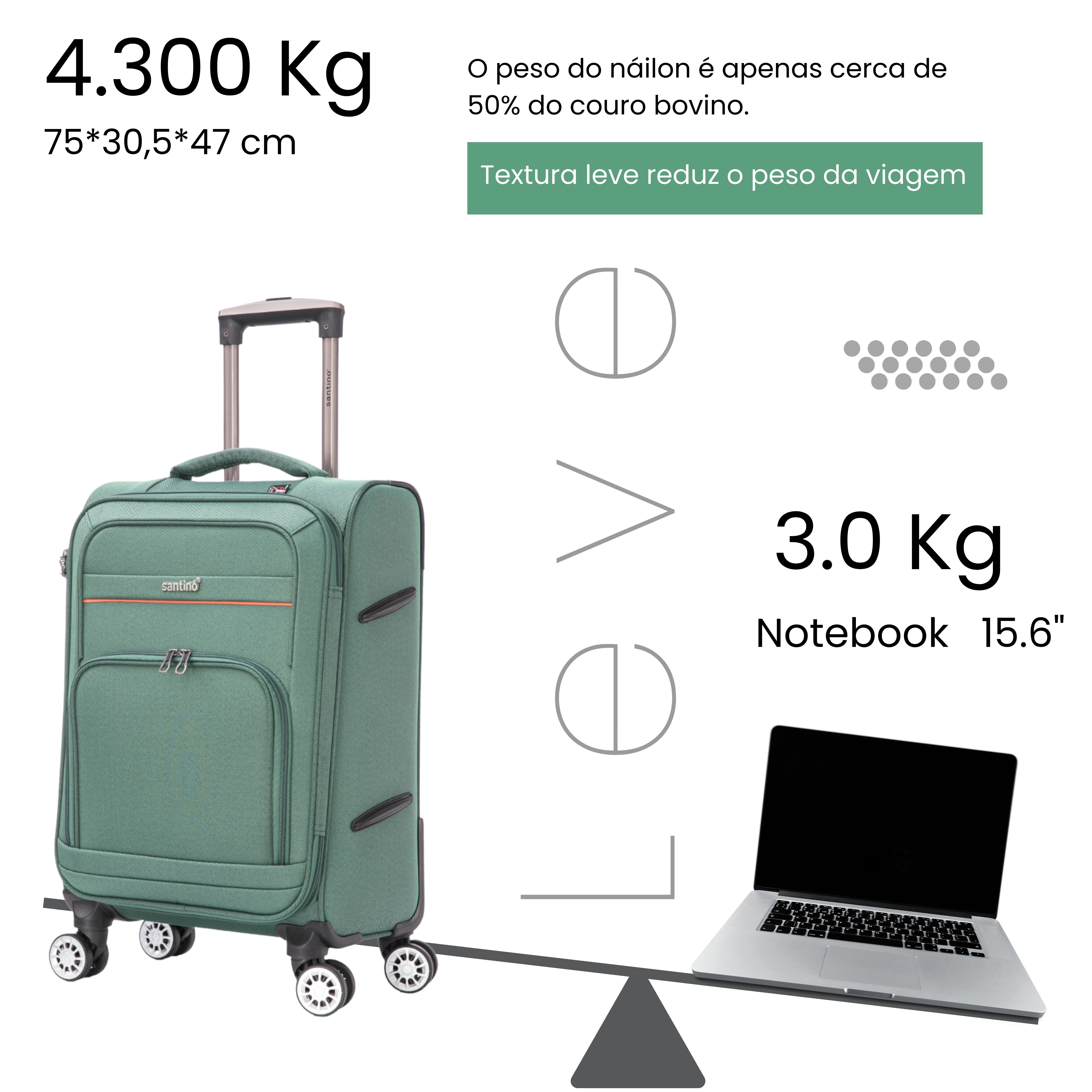 Hanoi Super Light Santino G Travel Suitcase - ALKV401G