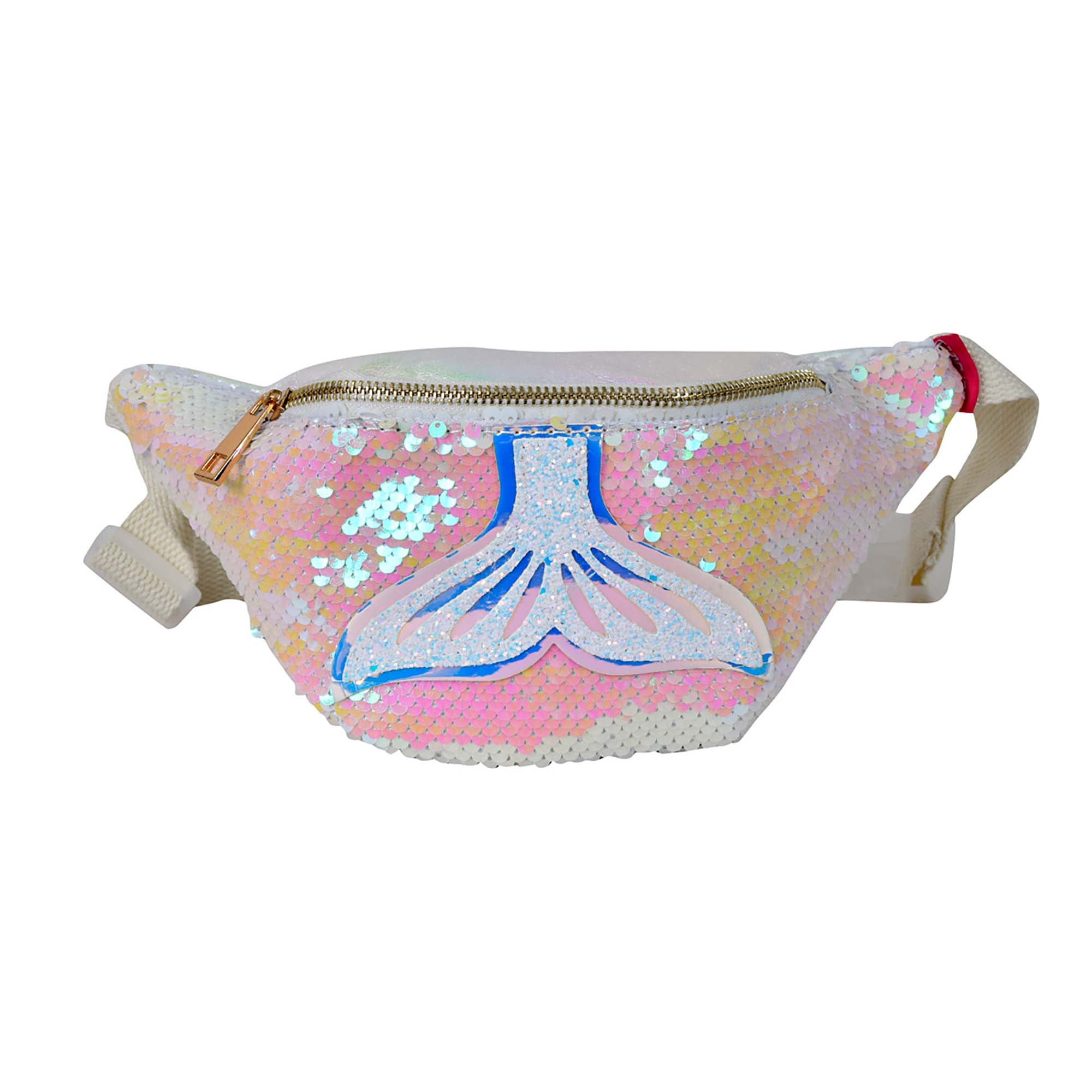 Lili July Mermaid Children's Fanny Pack Color: Light Pink