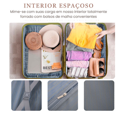 Santino M Ocean Drive Hardside 360° Travel Suitcase - MZV503M