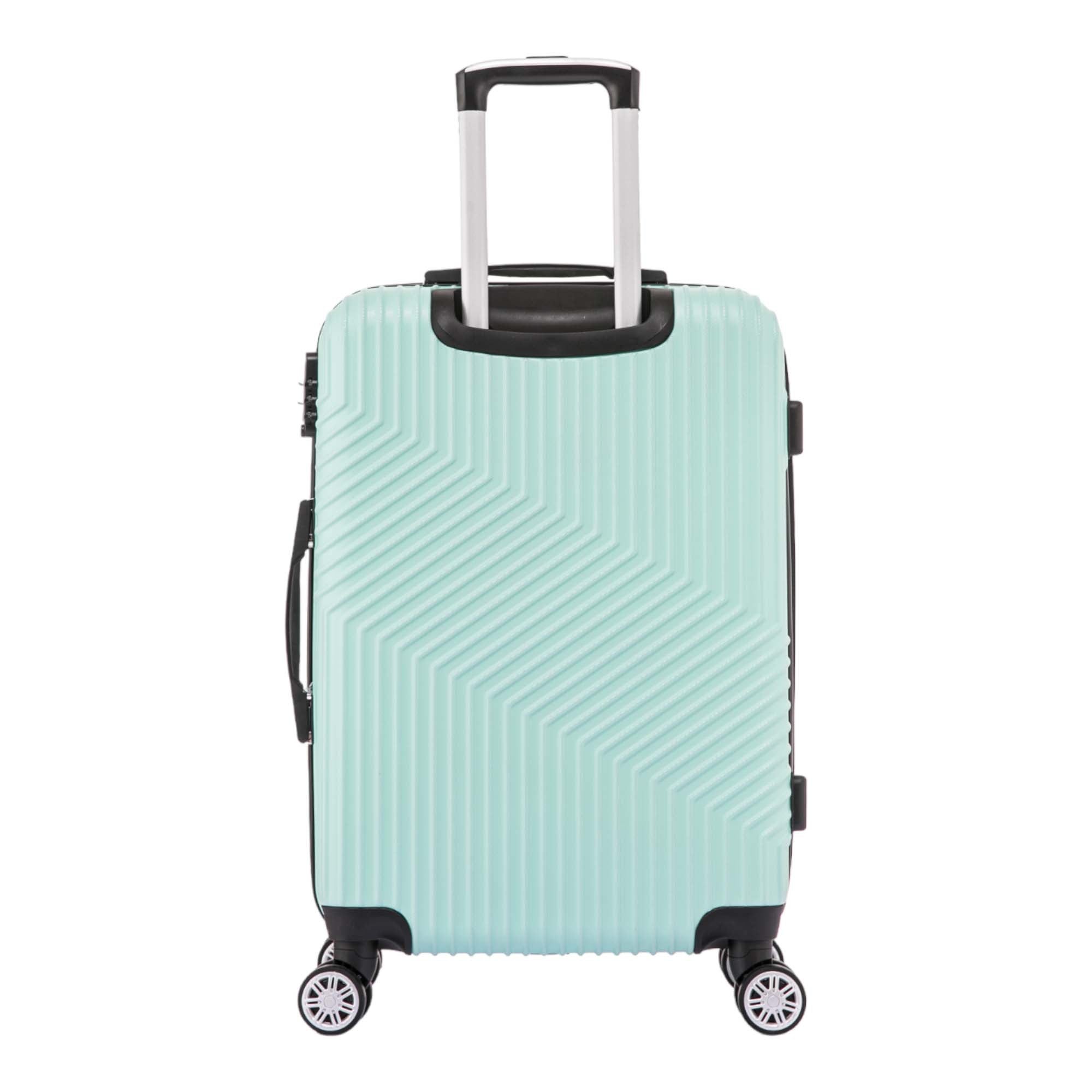 Santino Geometric Rigid 360° Travel Suitcase - ASAV7003G