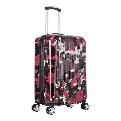 Santino M 360° Camouflage Hardside Travel Suitcase - AHSV220M