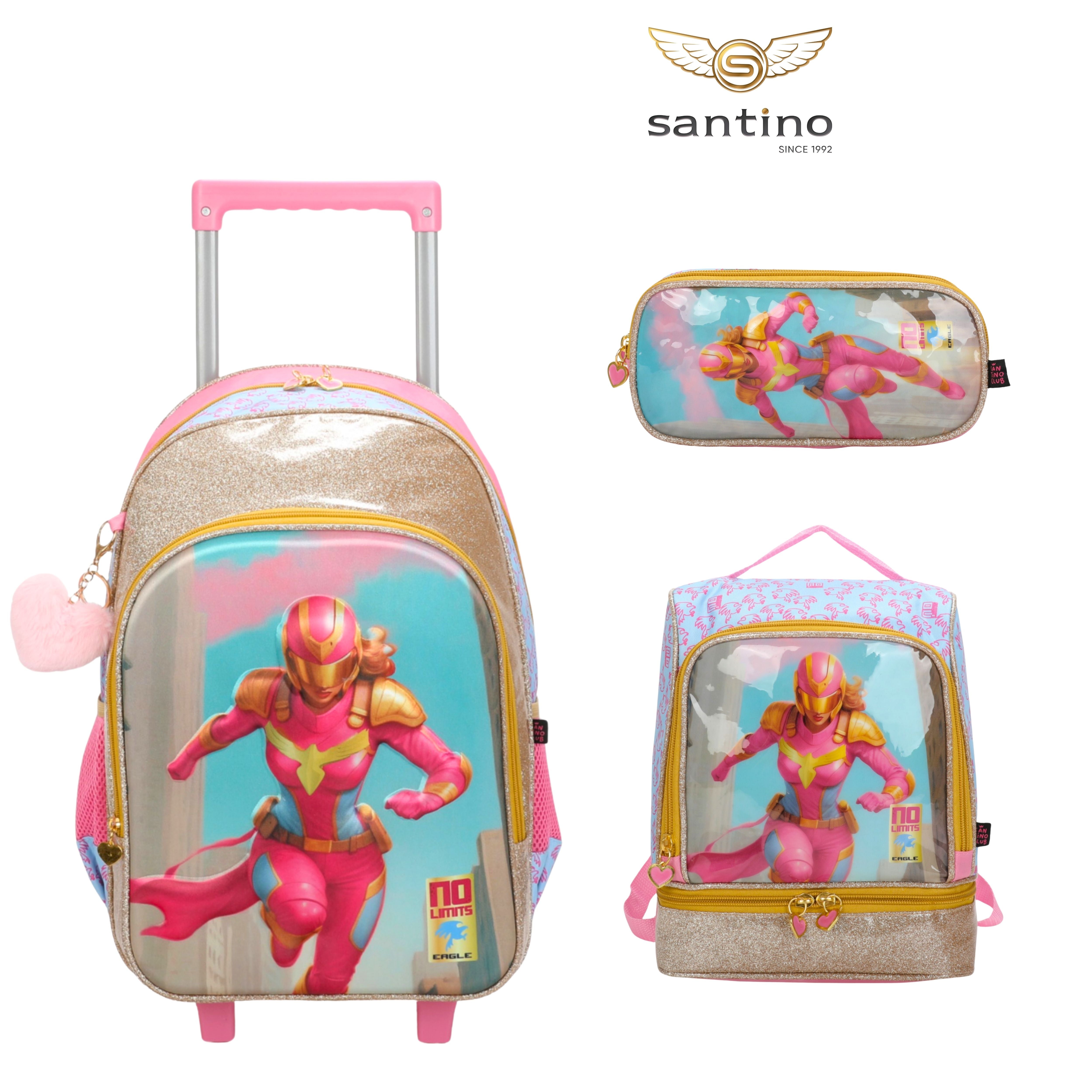No Limits GirlHero by Santino Kids Kit Polyester PINK NLK12U47