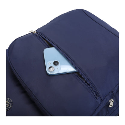 Oslo Pol Santino Laptop Backpack - SAN405U Navy Blue