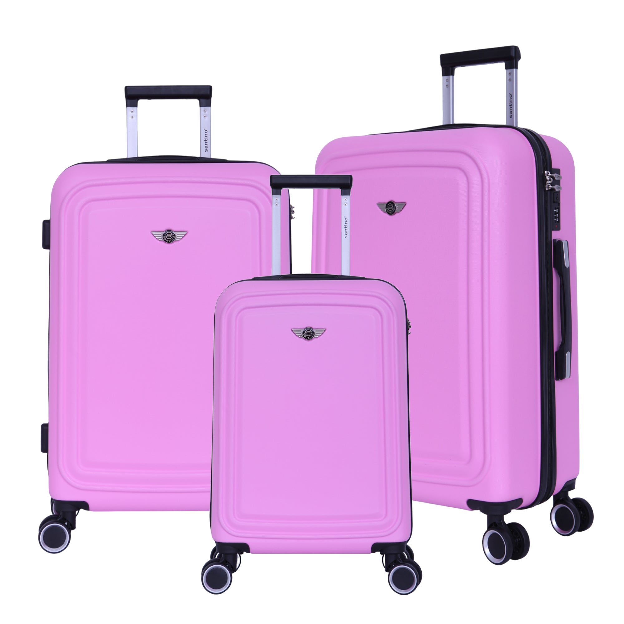 Pantheon 3-Piece Rigid Luggage Set Santino SDV502J