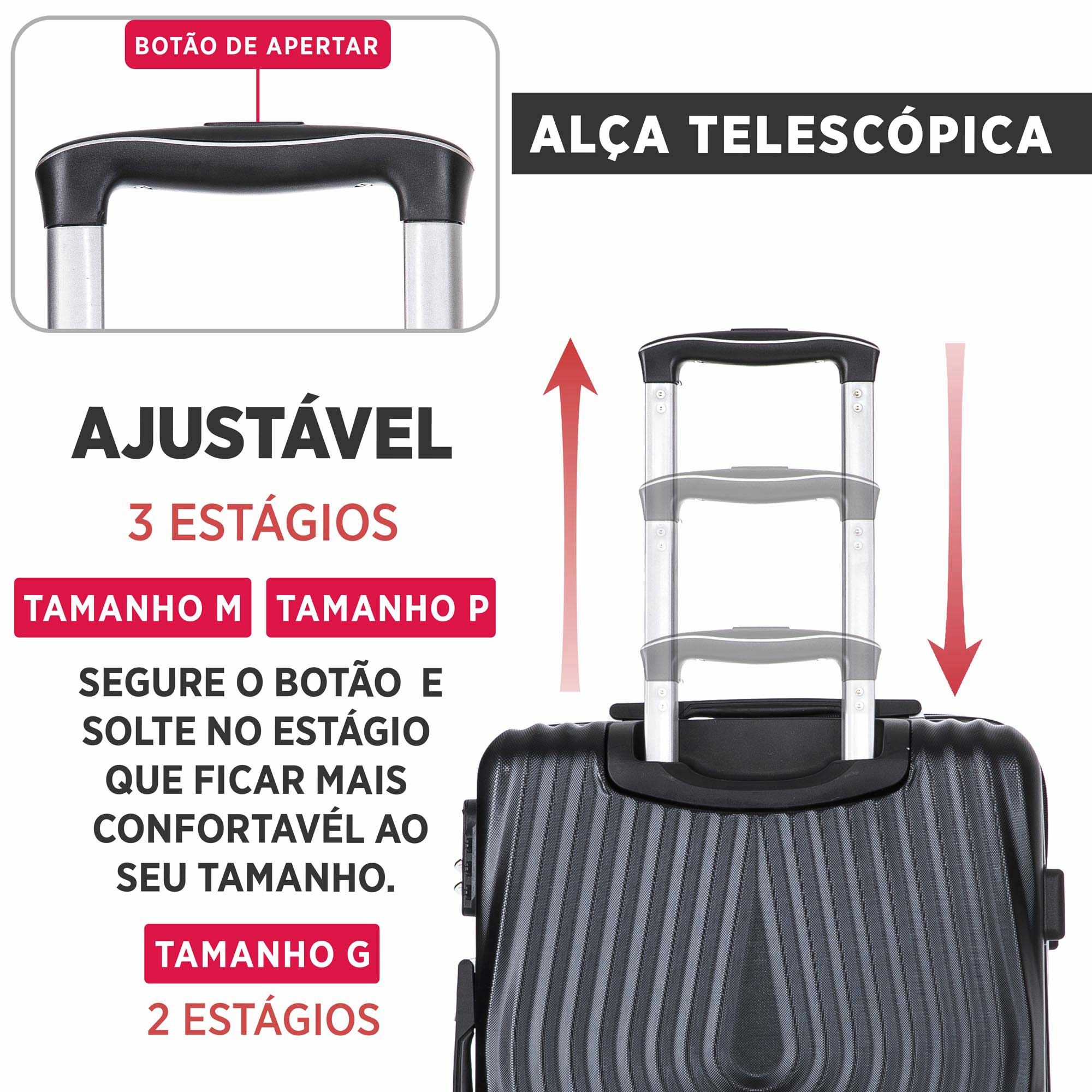 Santino 360° Berlin Hardside Suitcase