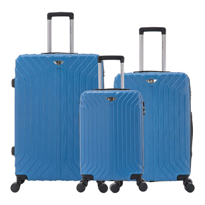 Liberty Statue 3-Piece Rigid Luggage Set Santino MZV502J