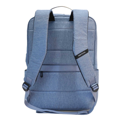 Pop Organizer Notebook Backpack by Santino Polyester Blue