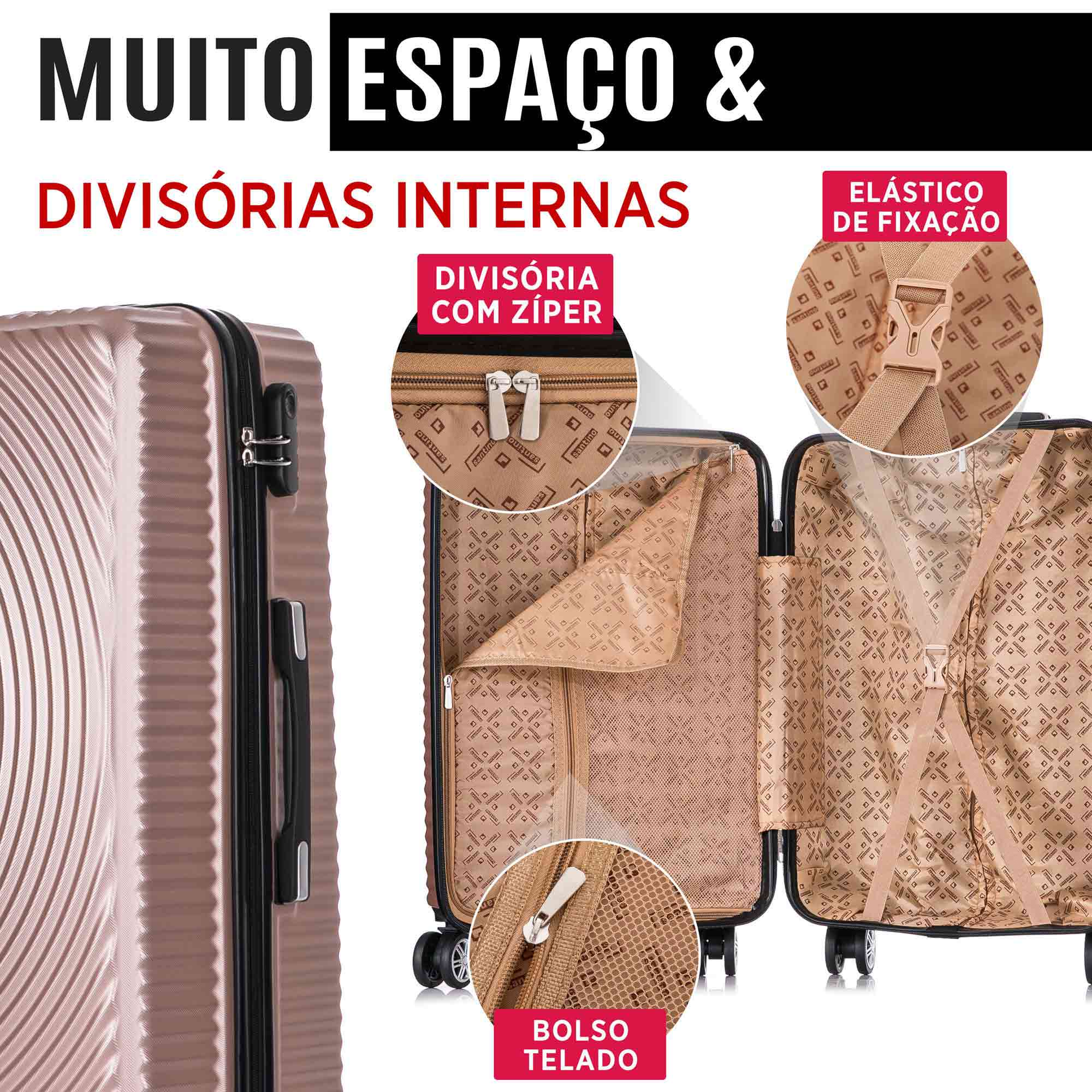 Tokyo Hardside 360° Santino M Travel Suitcase - HSV207M