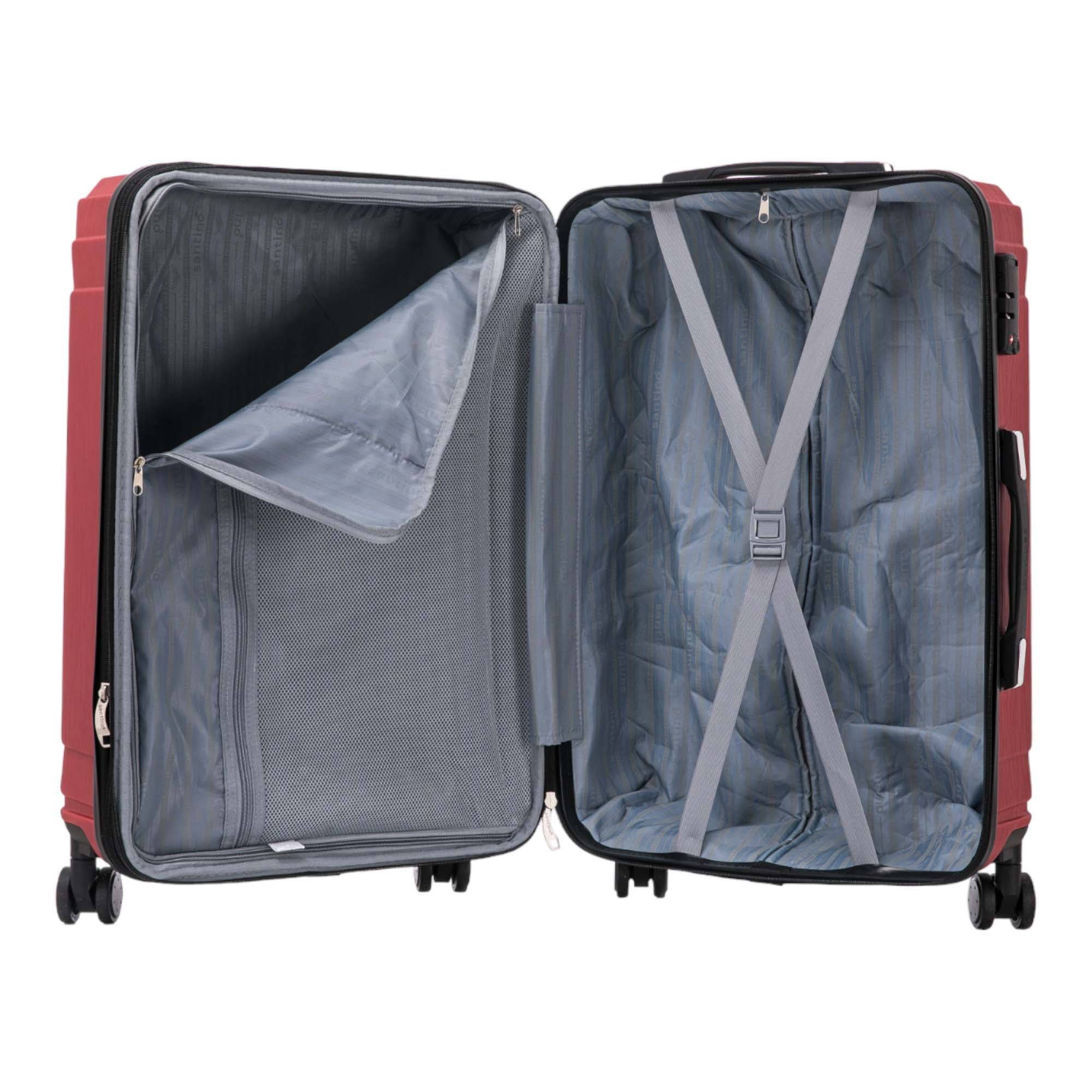 Liberty Statue Rigid Suitcase 360° Santino M AMZV502M