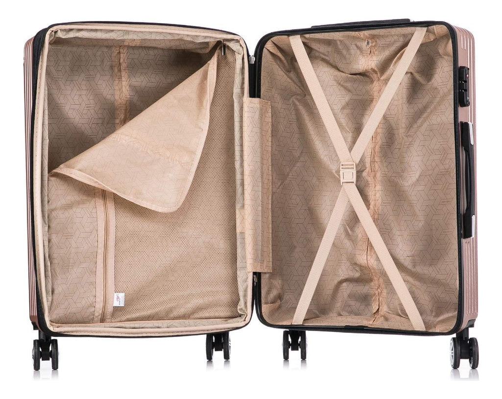 Santino 360° Hardside Dublin Suitcase Black L - AMZV204G