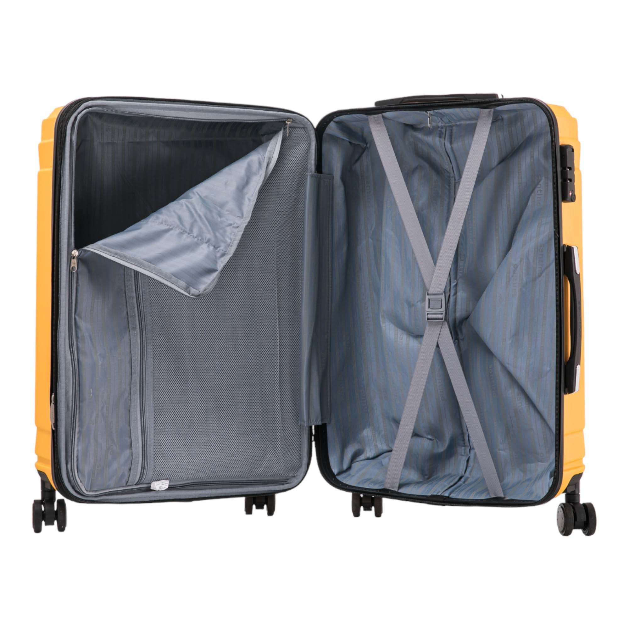 Liberty Statue Rigid Suitcase 360° Santino M AMZV502M