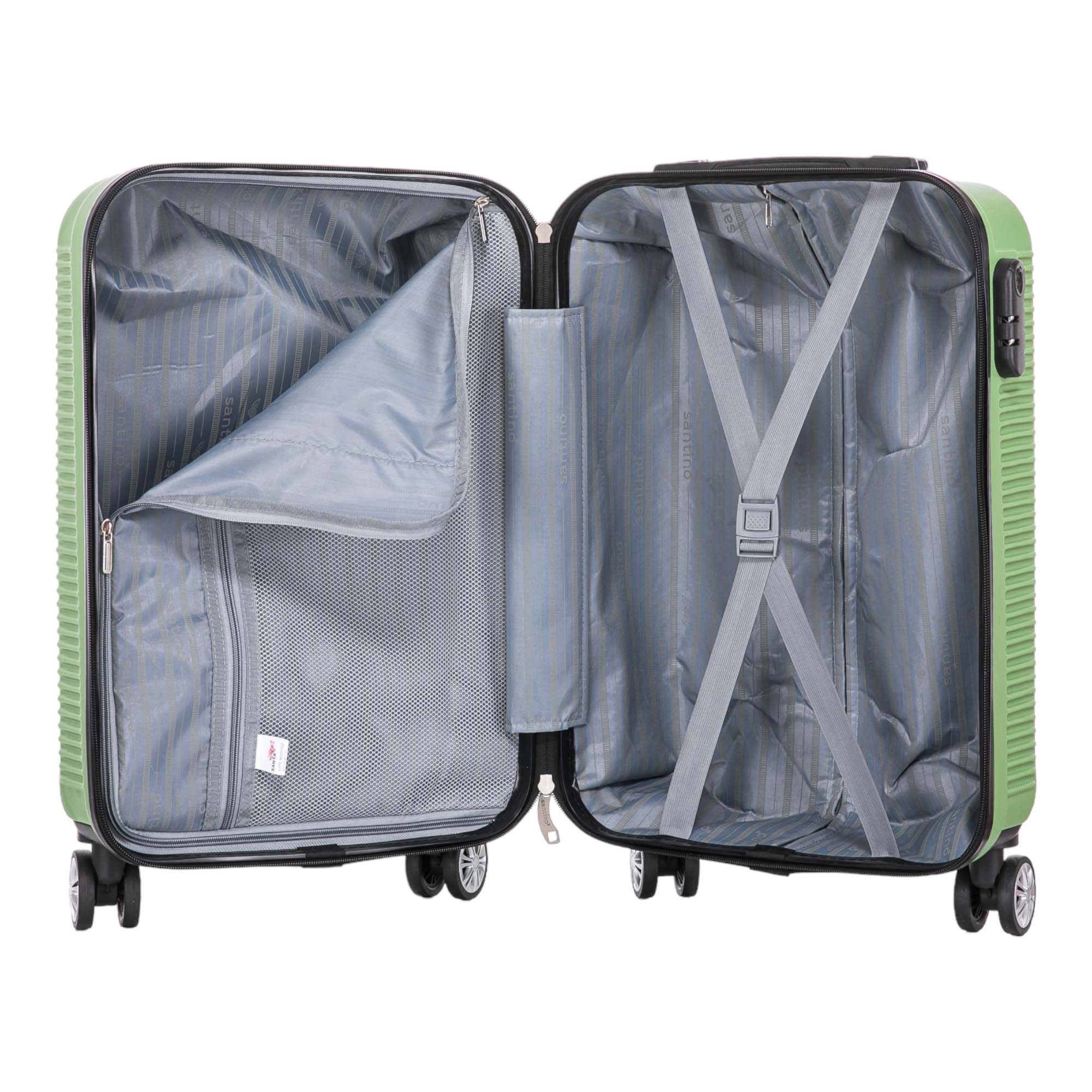 Santino P 4-Wheel 360º Rigid Carry-On Suitcase - AMZV183P