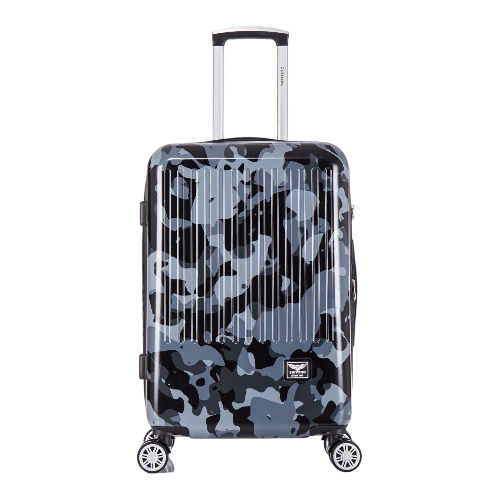 Santino M 360° Camouflage Hardside Travel Suitcase - AHSV220M