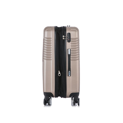 Santino Geometric 3-Piece Rigid 360° Luggage Set - SAV7003J
