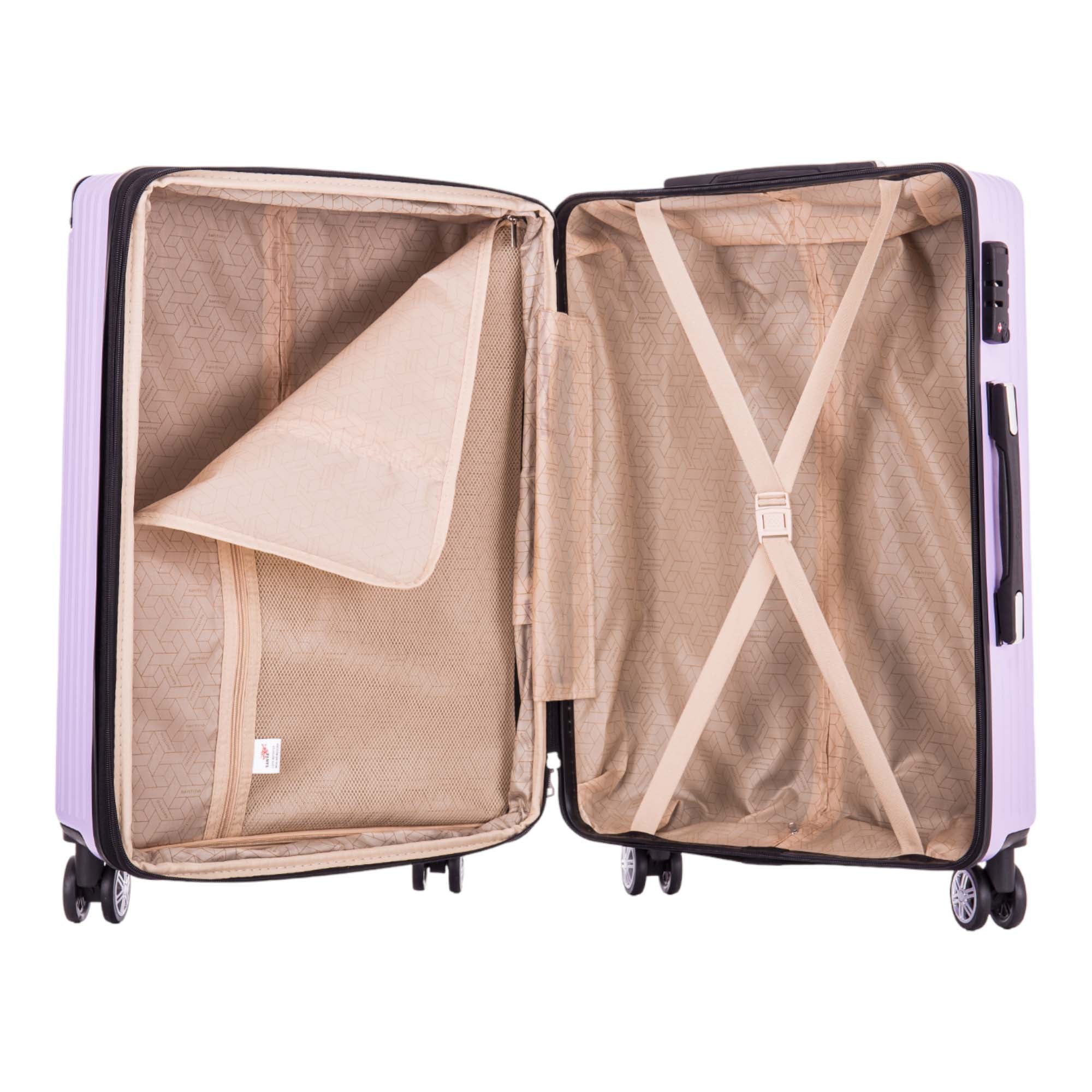 Santino 360° Hardside Dublin Suitcase Black L - AMZV204G
