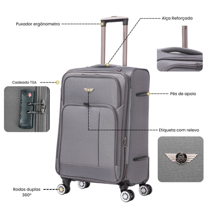 Little Havana Super Light 360° Santino M Travel Bag - ALKV501M