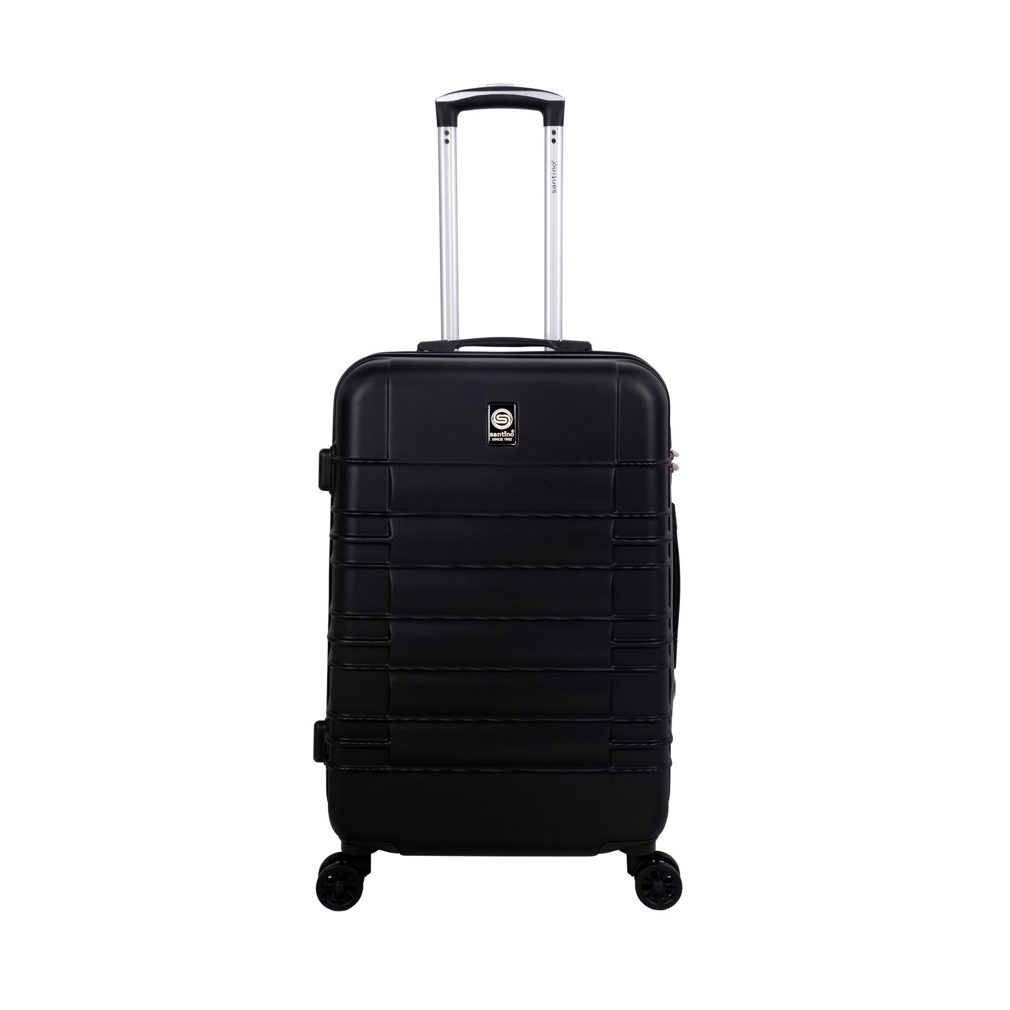 Santino Pink G 360° Hard Double Wheel Suitcase - ASAV8001G