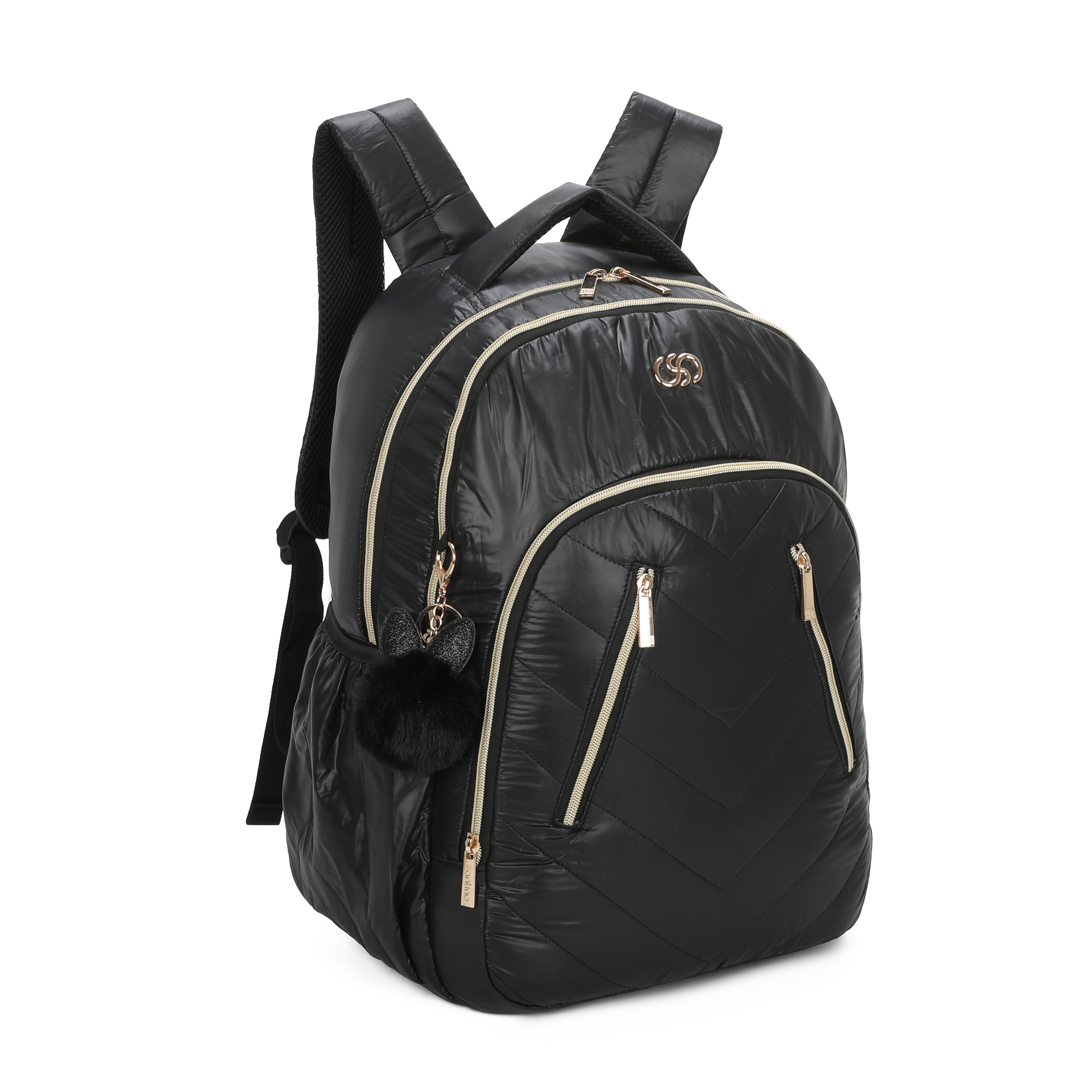 Meghan Santino Backpack Bag - SAB413U01 - Black