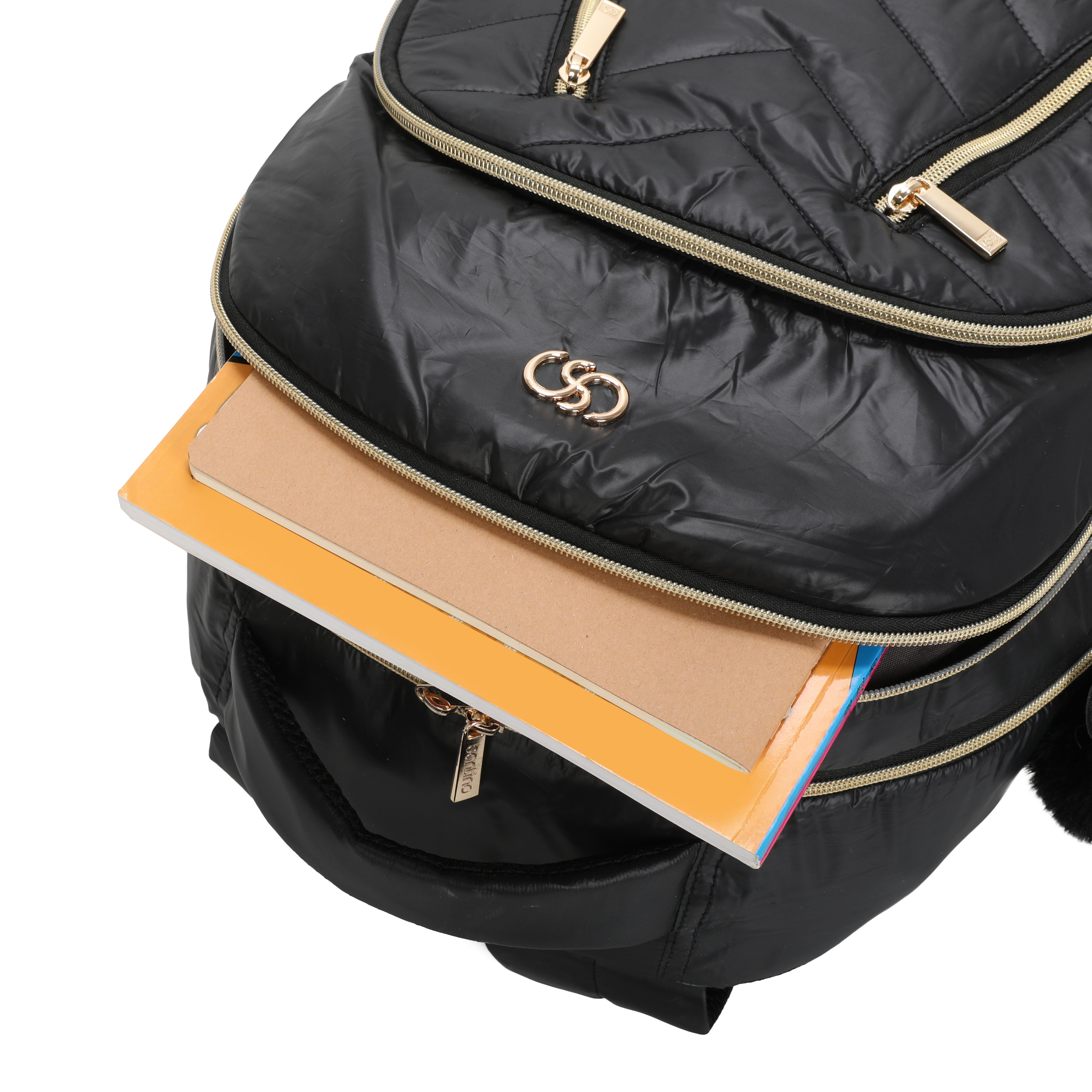 Meghan Santino Backpack Bag - SAB413U01 - Black