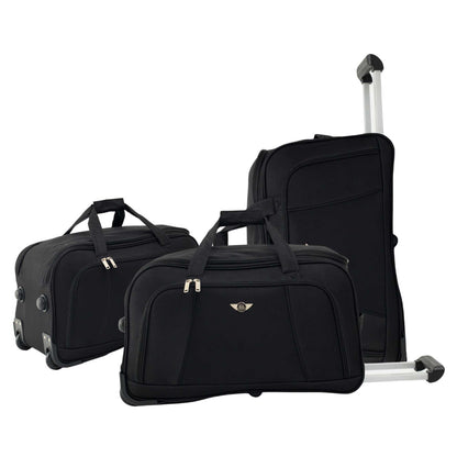 Sardinia Polyester 3-piece Travel Bag Set Santino - NDS501J