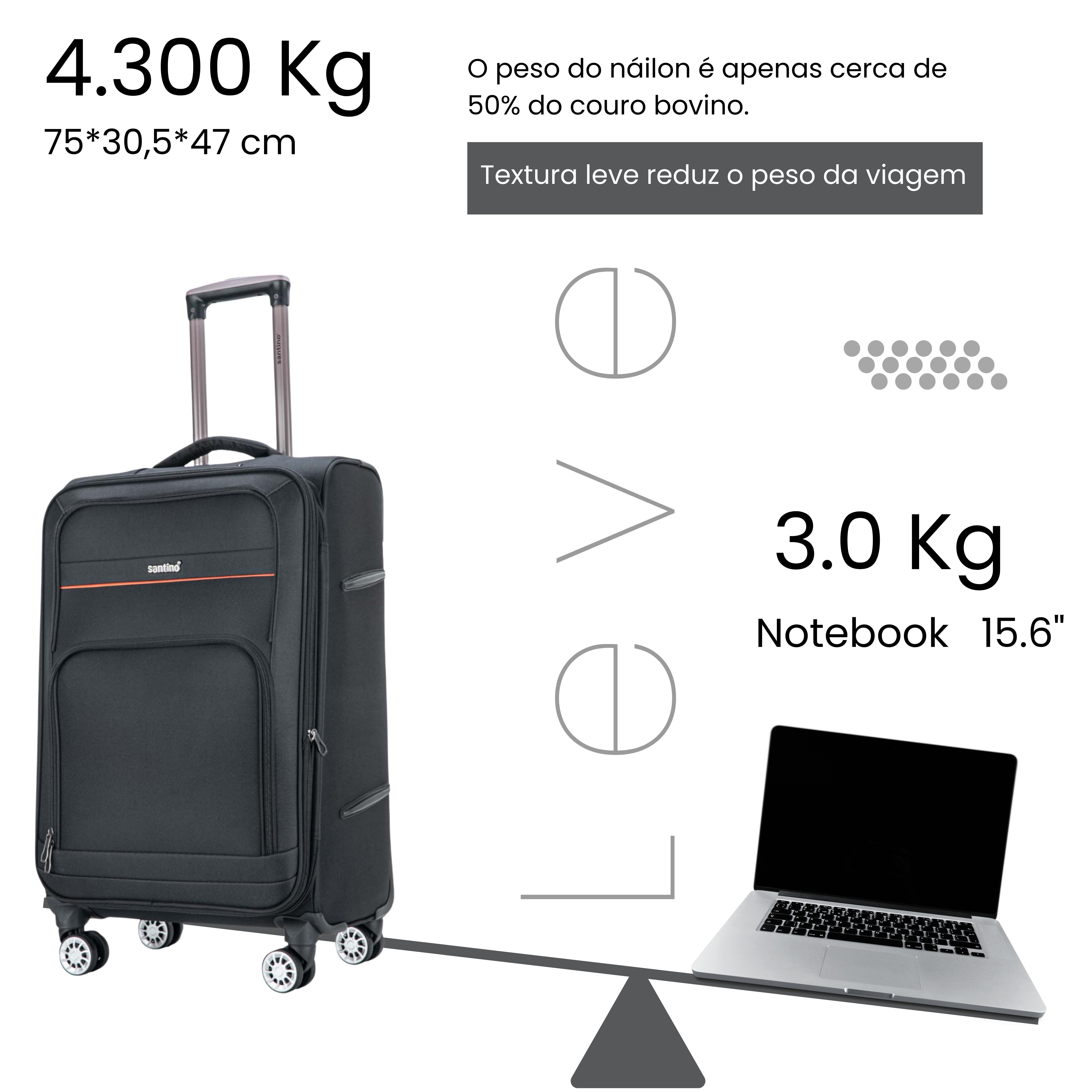 Hanoi Super Light Santino G Travel Suitcase - ALKV401G