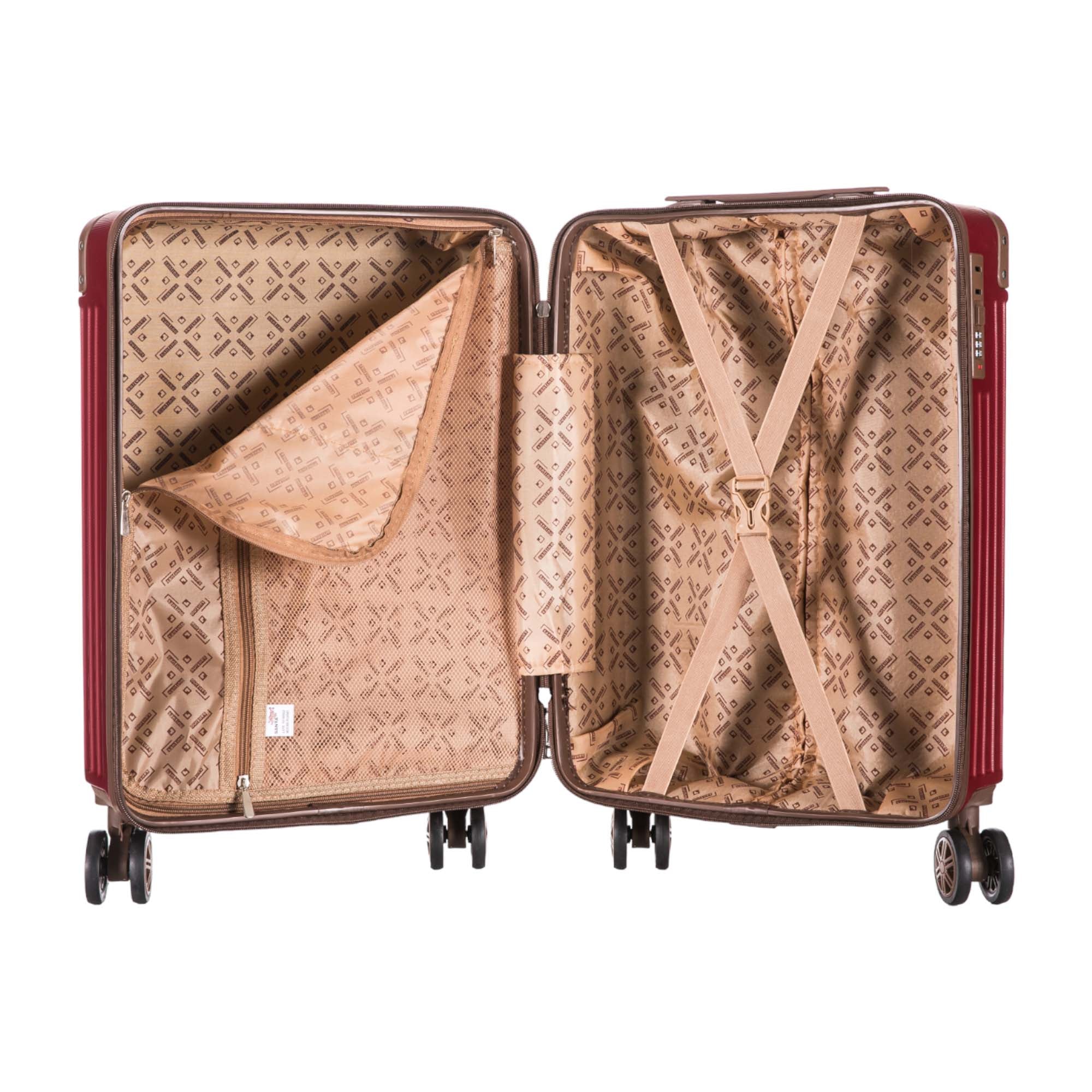 Palazzio 4-Wheel 360º Carry-On Suitcase Santino APLV191P