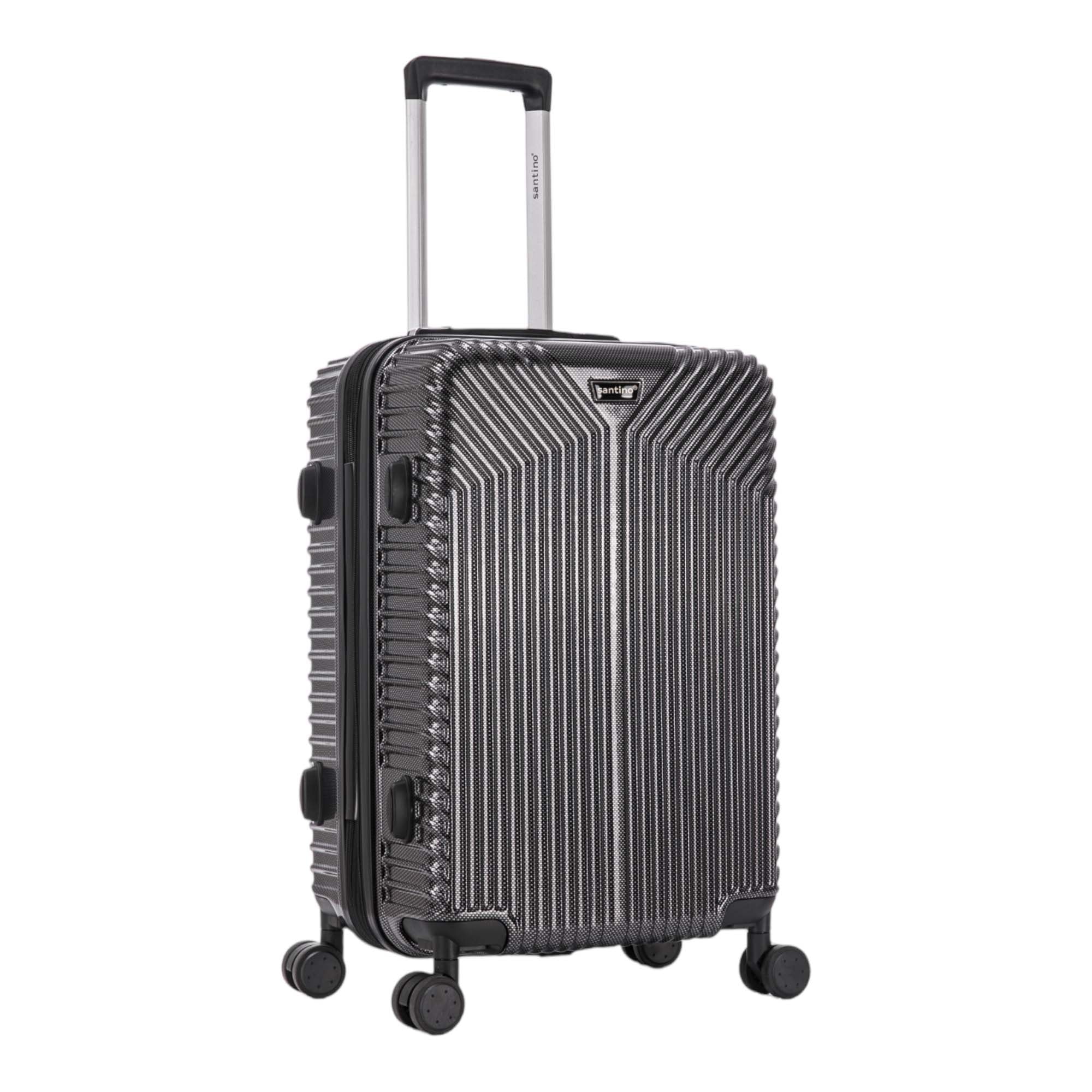 Brooklyn Bridge PVC 360° Santino Travel Suitcase AMZV501G