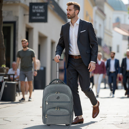Corcovado Laptop Backpack with Wheels Santino SAC193U