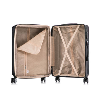 Santino 360° Hardside Dublin Suitcase Black M - AMZV204M