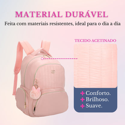 Grace Santino Backpack Bag - SAB414U62 - Light Pink