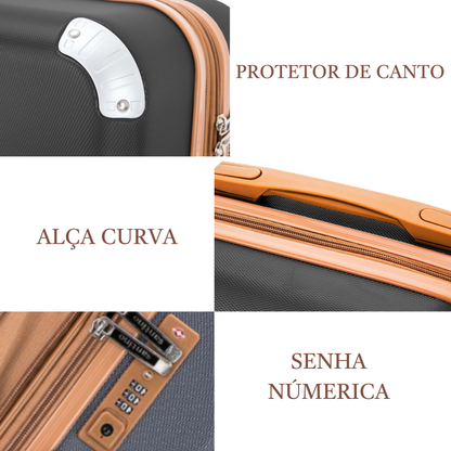 Athena 360° Santino M Rigid Suitcase - ABGV182M