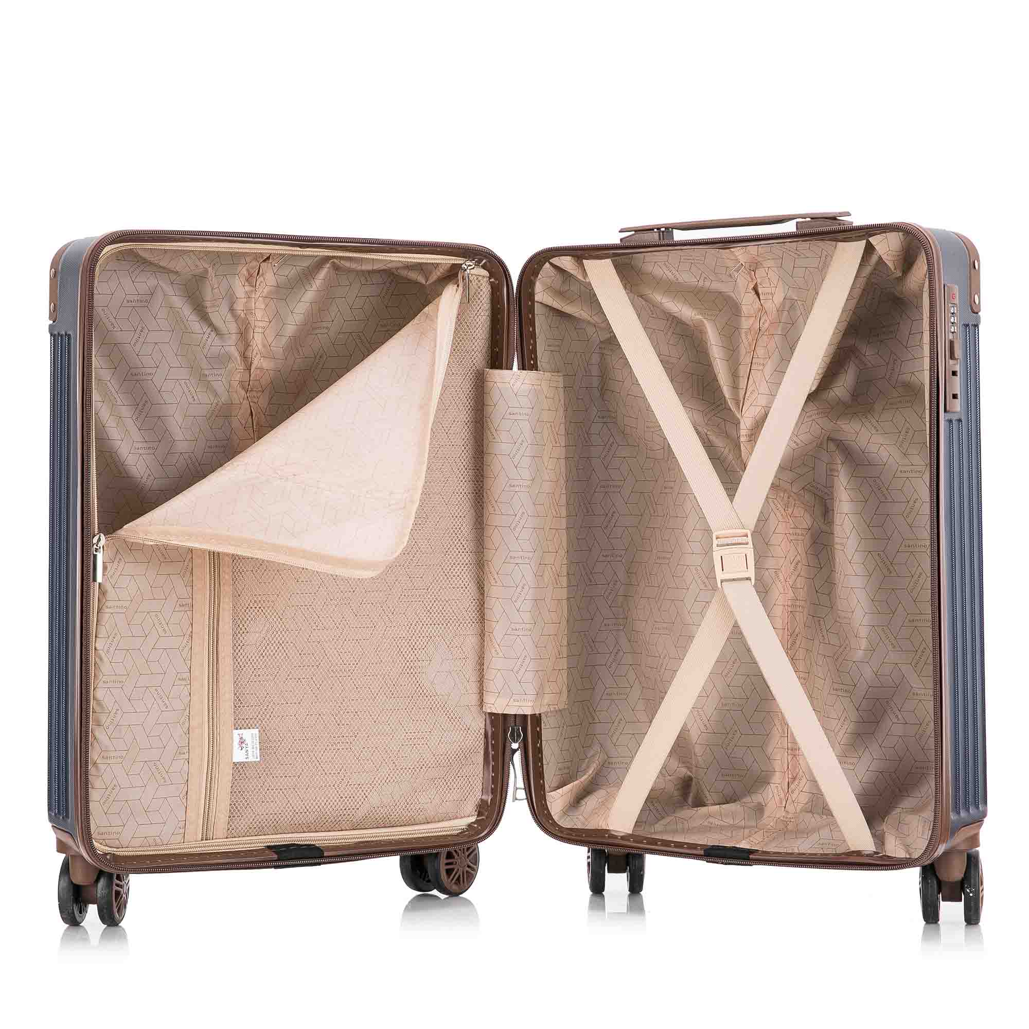 Palazzio 4-Wheel 360º Carry-On Suitcase Santino APLV191P