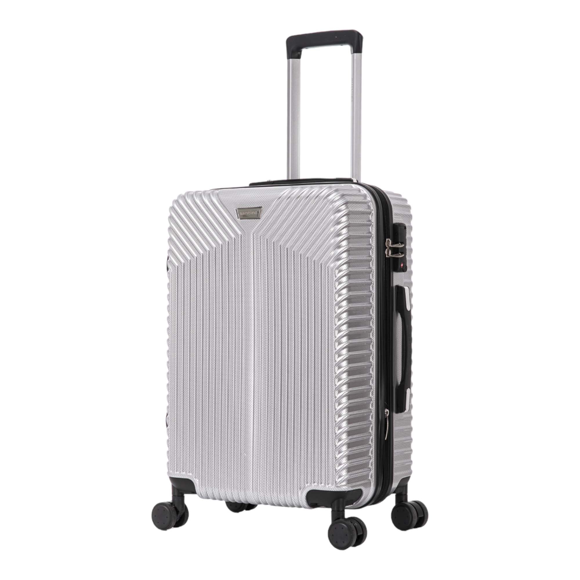 Brooklyn Bridge PVC 360° Santino Travel Suitcase AMZV501G